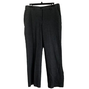 L.L. Bean  Classic Fit Womens 12 Charol Gray Lined Pants